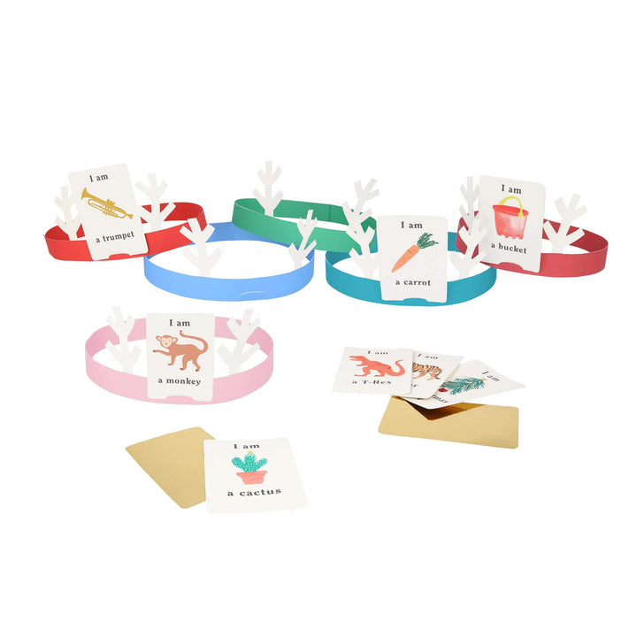 Santa, Reindeer &amp; Tree Christmas Crackers x 6 | Meri Meri Christmas Crackers christmas crackers Santa, Reindeer &amp; Tree Christmas Crackers x 6
