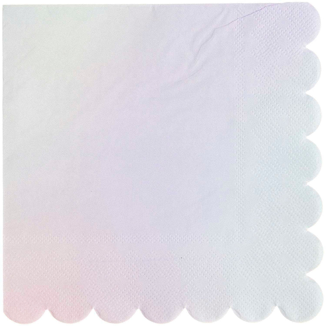 Scallop Party Napkins x 20 - Ocean Paper Napkins Scallop Party Napkins x 20 - Ocean