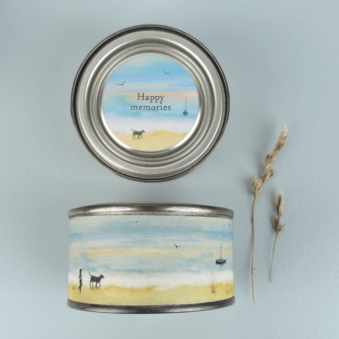Seascape Candle Happy Memories | East of India Candles East of India Seascape Candle - Happy Memories