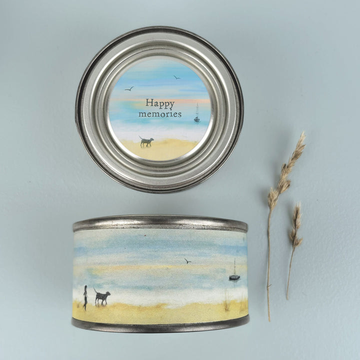 Seascape Candle Happy Memories | East of India Candles East of India Seascape Candle - Happy Memories