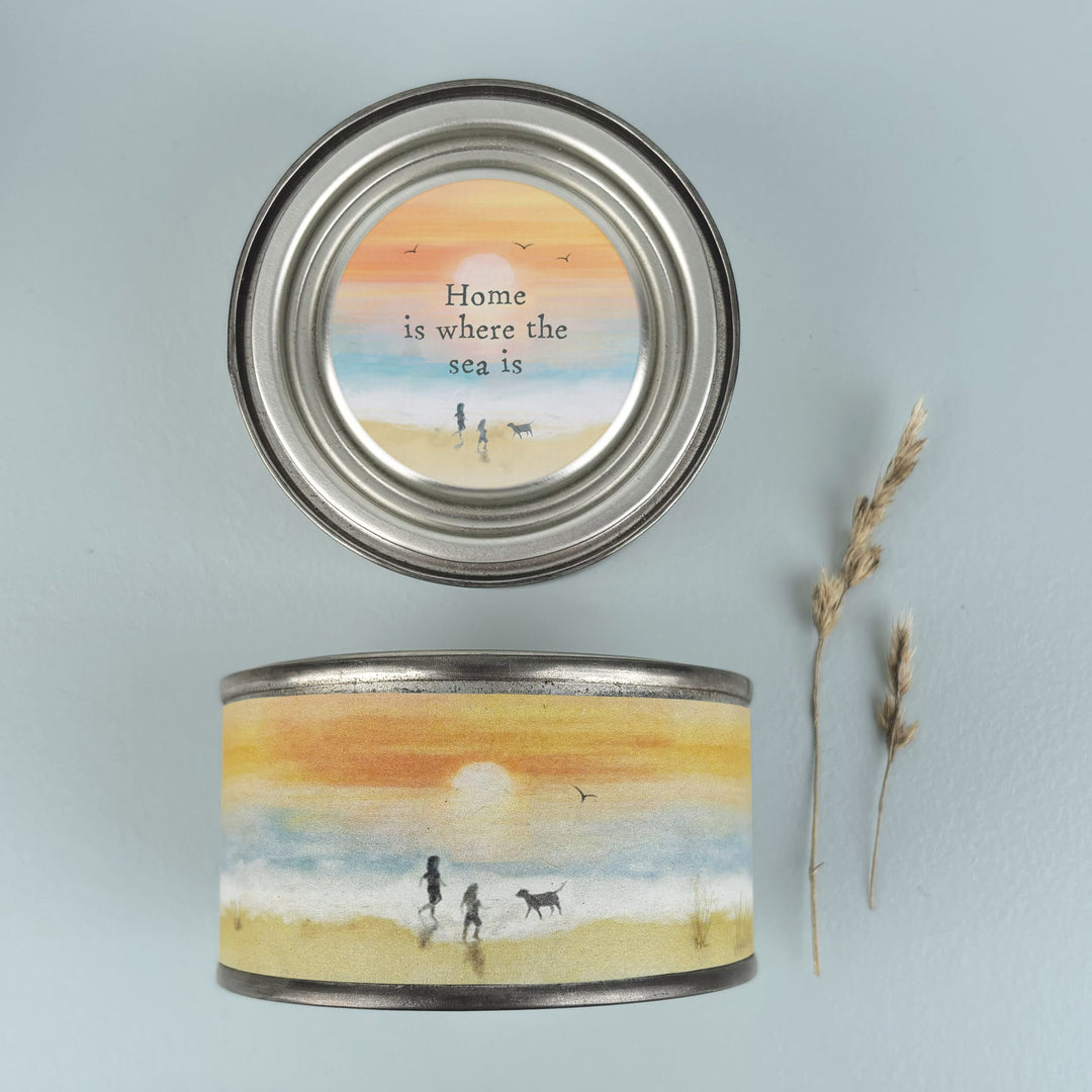 Seascape Candle Home Is Where The Sea Is | East of India Candles East of India Seascape Candle - Home Is Where The Sea Is