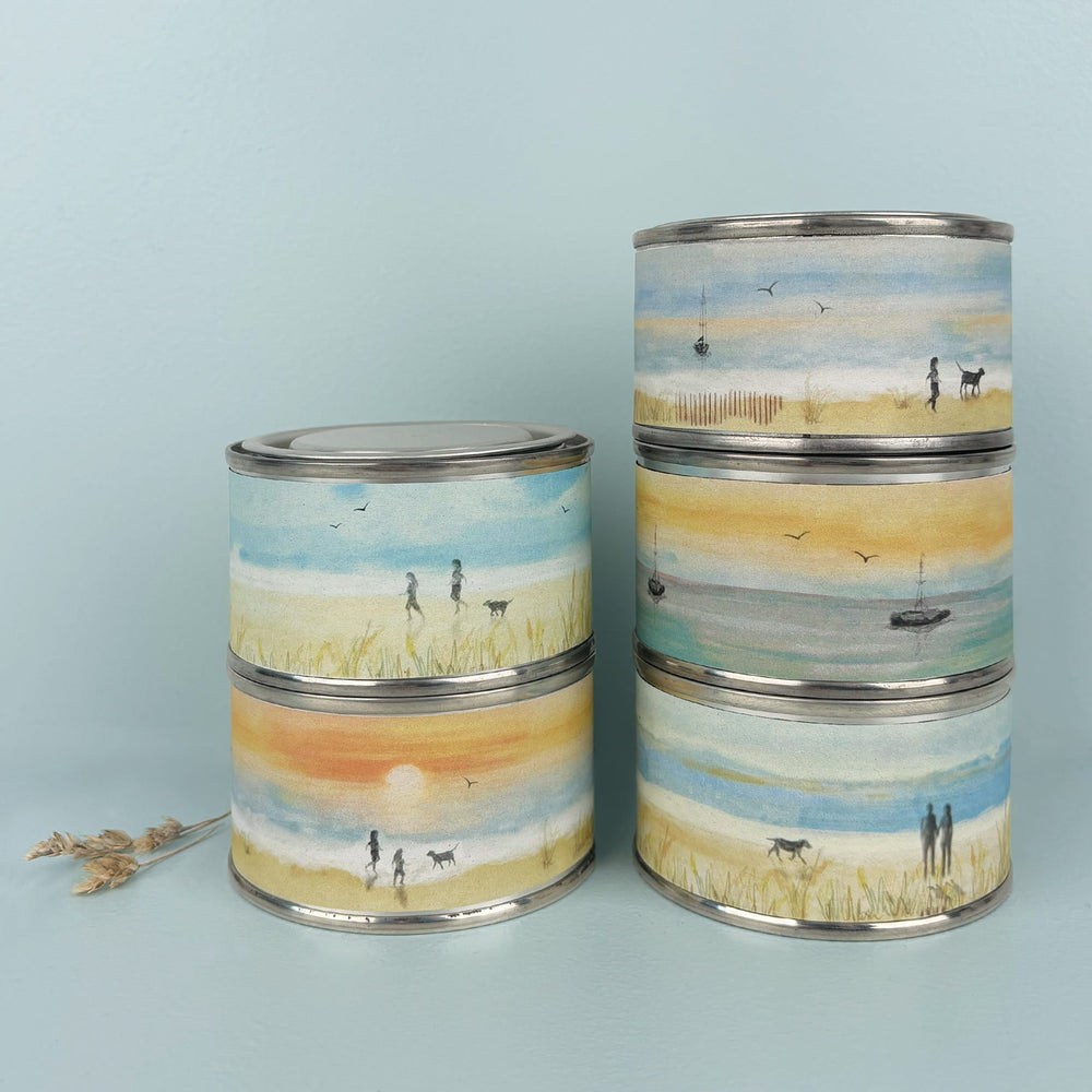 Seascape Candle Wild As The Ocean Free As The Sea | East of India Candles East of India Seascape Candle - Wild As The Ocean Free As The Sea