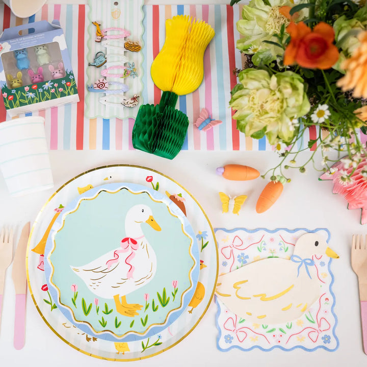 Silly Goose Small Party Plates x 8 - Silly Goose Birthday Party Disposable Plates Silly Goose Small Party Plates x 8