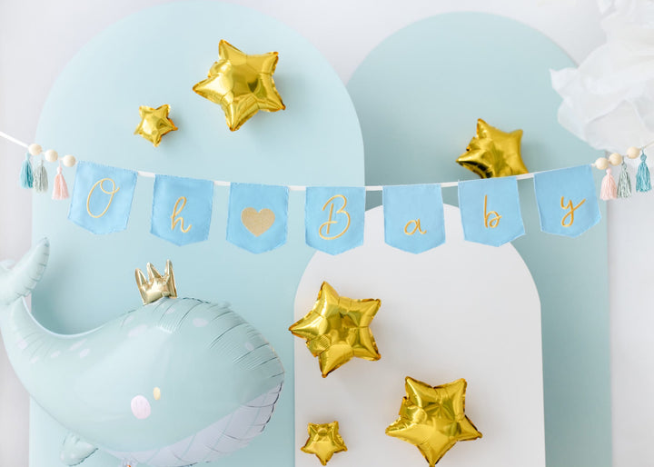 Sky Blue Whale Foil Balloon Foil Balloon Sky Blue Whale Foil Balloon