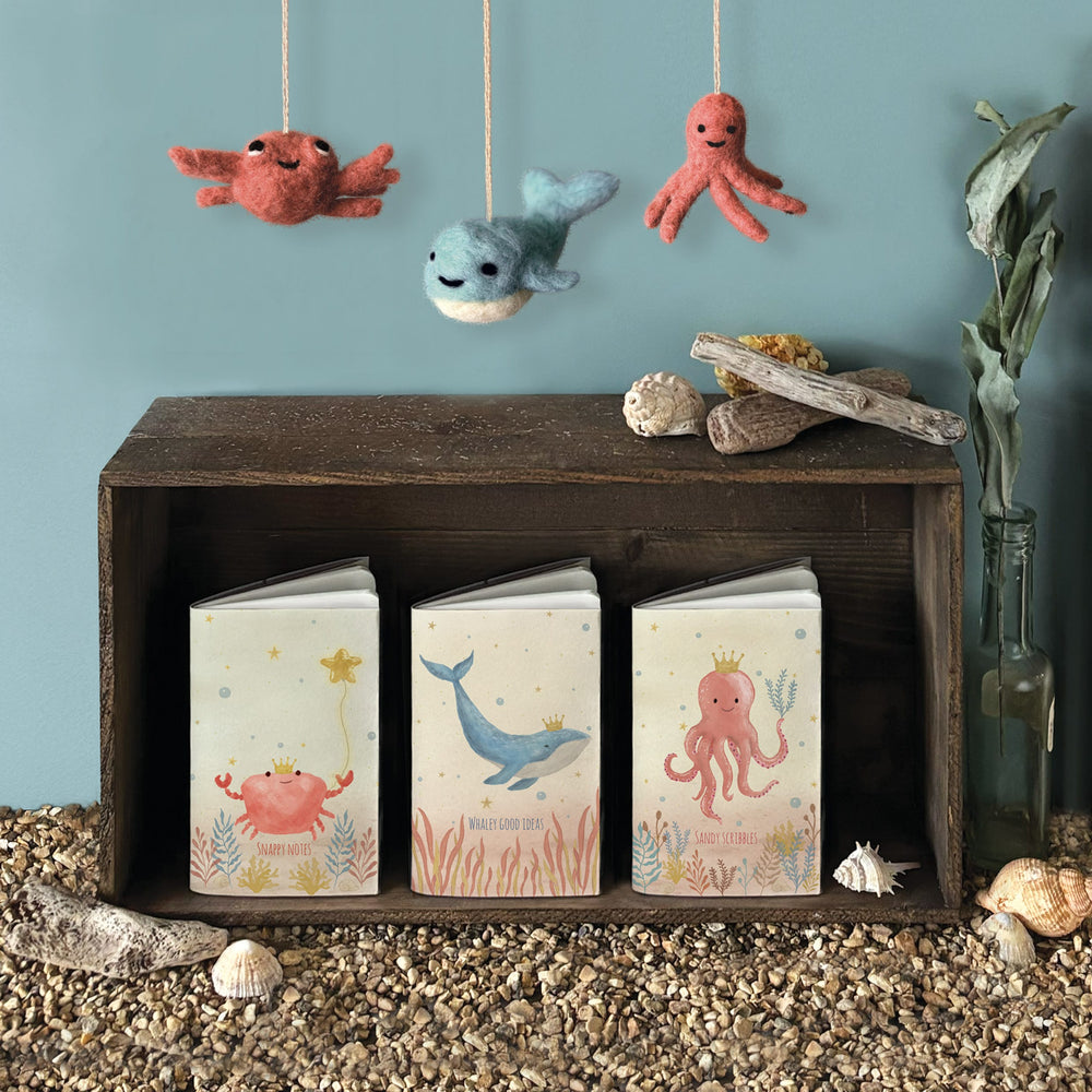 Small Notebook, Snappy Notes | East of India Stationery East of India Small Notebook - Snappy Notes