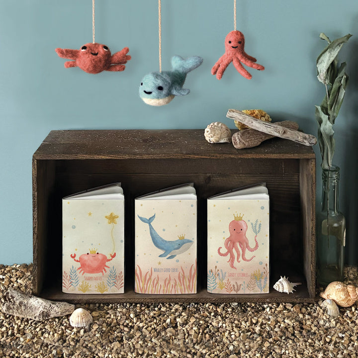 Small Notebook, Snappy Notes | East of India Stationery East of India Small Notebook - Snappy Notes