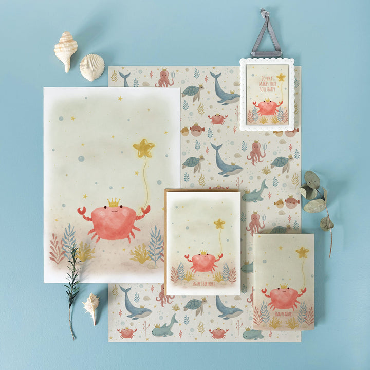 Small Notebook, Snappy Notes | East of India Stationery East of India Small Notebook - Snappy Notes