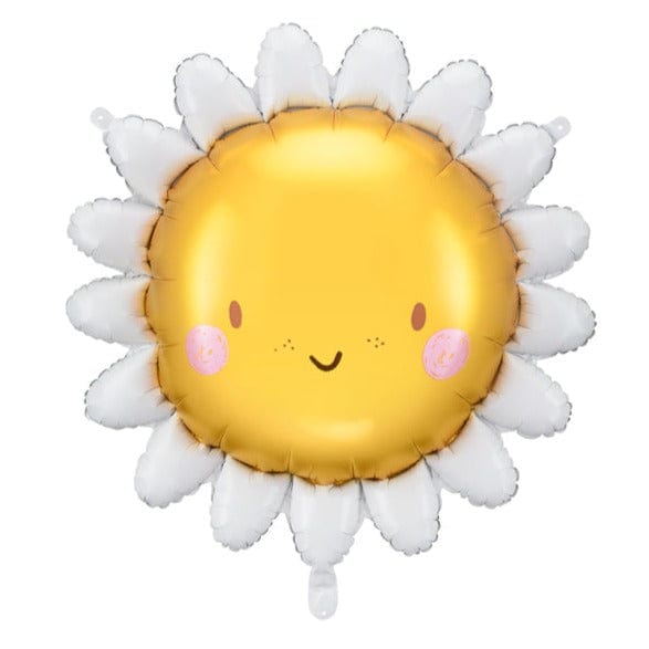 Foil Balloon Smiling Sunflower Foil Balloon