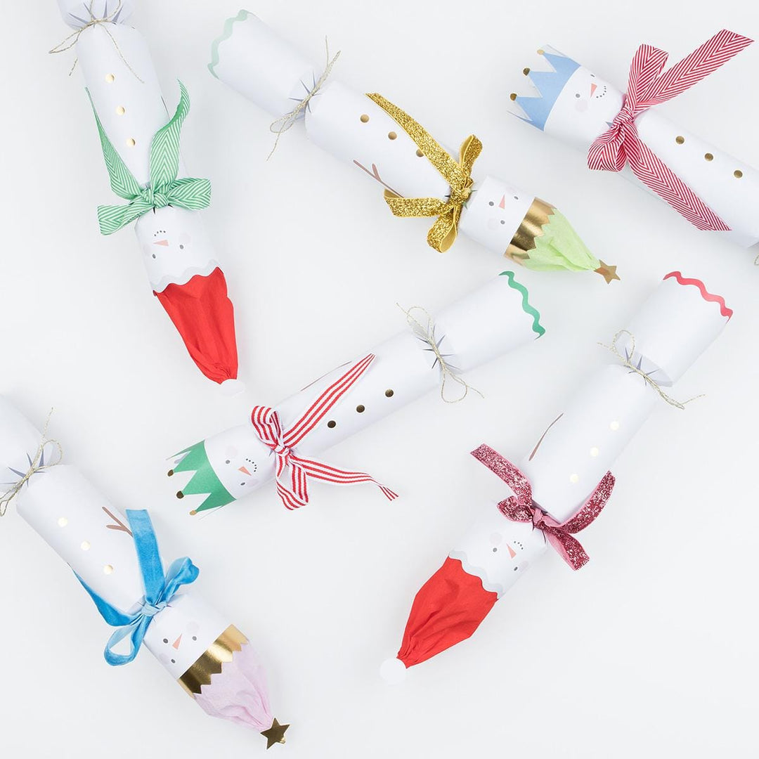 Snowmen Christmas Crackers x 6 | Meri Meri christmas crackers Snowmen Christmas Crackers x 6
