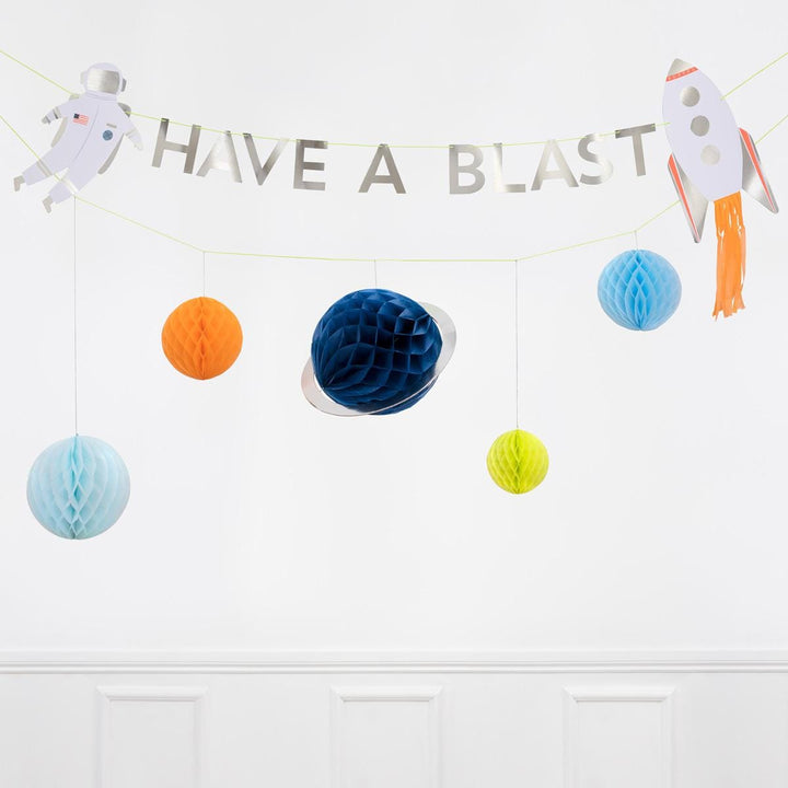 Space Party Garland Set | Meri Meri Space Party Bunting Space Party Garland Set