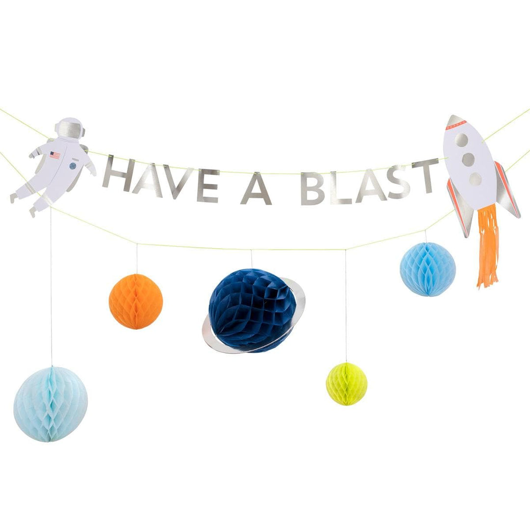 Space Party Garland Set | Meri Meri Space Party Bunting Space Party Garland Set