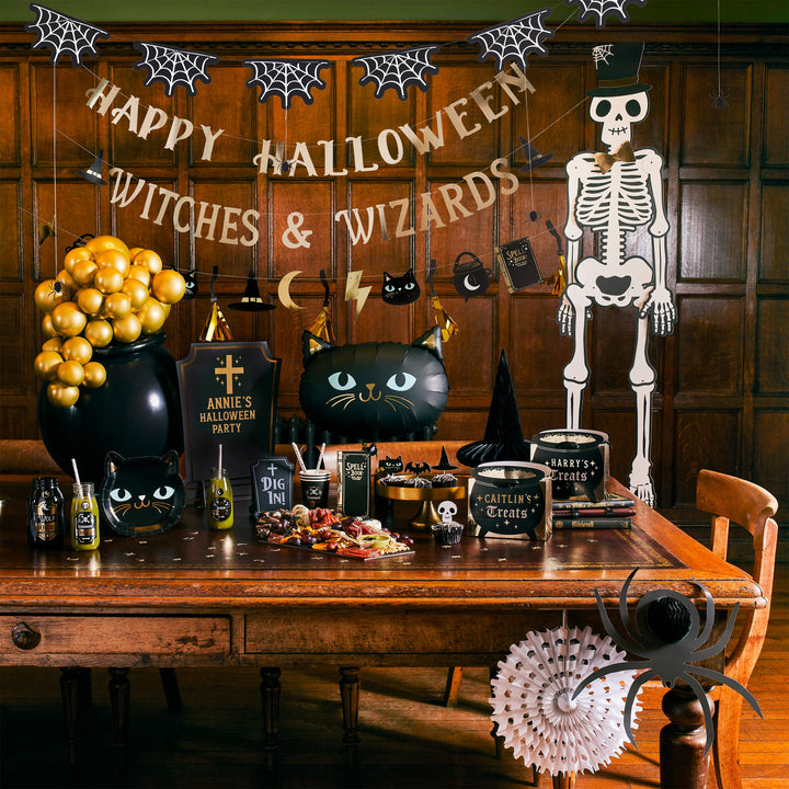 Spell Book Halloween Party Napkins x 16 | Halloween Supplies Paper Napkins Spell Book Halloween Party Napkins x 16