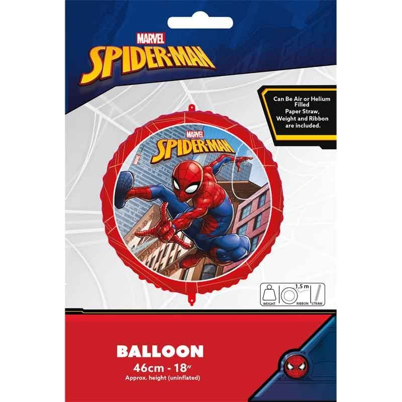 Spider-Man Crime Fighter Foil Balloon 18inch Foil Balloon Spider-Man Crime Fighter Foil Balloon - 18inch