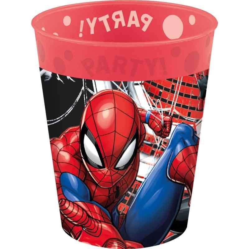 Spider-Man Reusable Party Cups x 4 - Marvel Plastic Cups party cups Spider-Man Reusable Party Cups x 4