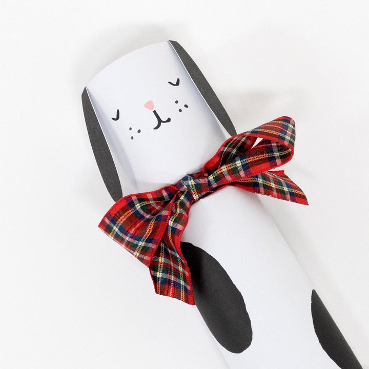 Spotty Dog Christmas Crackers x 6 | Meri Meri christmas crackers Spotty Dog Christmas Crackers x 6