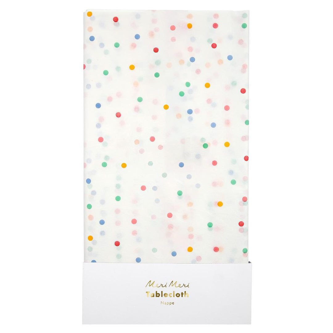 Spotty Paper Party Tablecloth | Meri Meri Tableware Spotty Paper Party Tablecloth