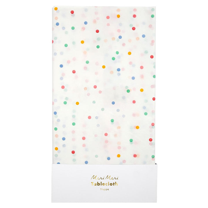 Spotty Paper Party Tablecloth | Meri Meri Tableware Spotty Paper Party Tablecloth