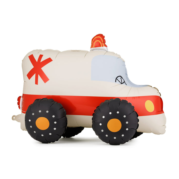 Standing Ambulance Foil Balloon Foil Balloon Standing Ambulance Foil Balloon