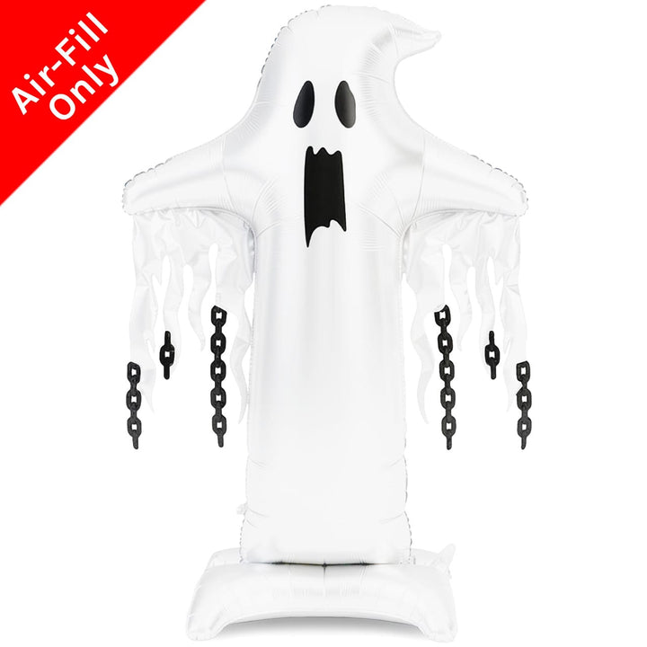 Standing Ghost Foil Balloon (77 inch) Foil Balloon Standing Ghost Foil Balloon (77 inch) Default