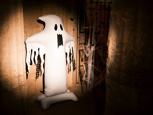 Standing Ghost Foil Balloon (77 inch) Foil Balloon Standing Ghost Foil Balloon (77 inch) Default
