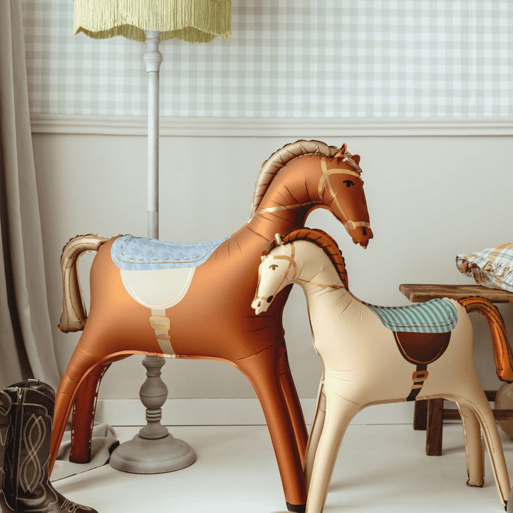 Standing Horse Foil Balloon - Horse Party Decorations Balloons Standing Horse Foil Balloon