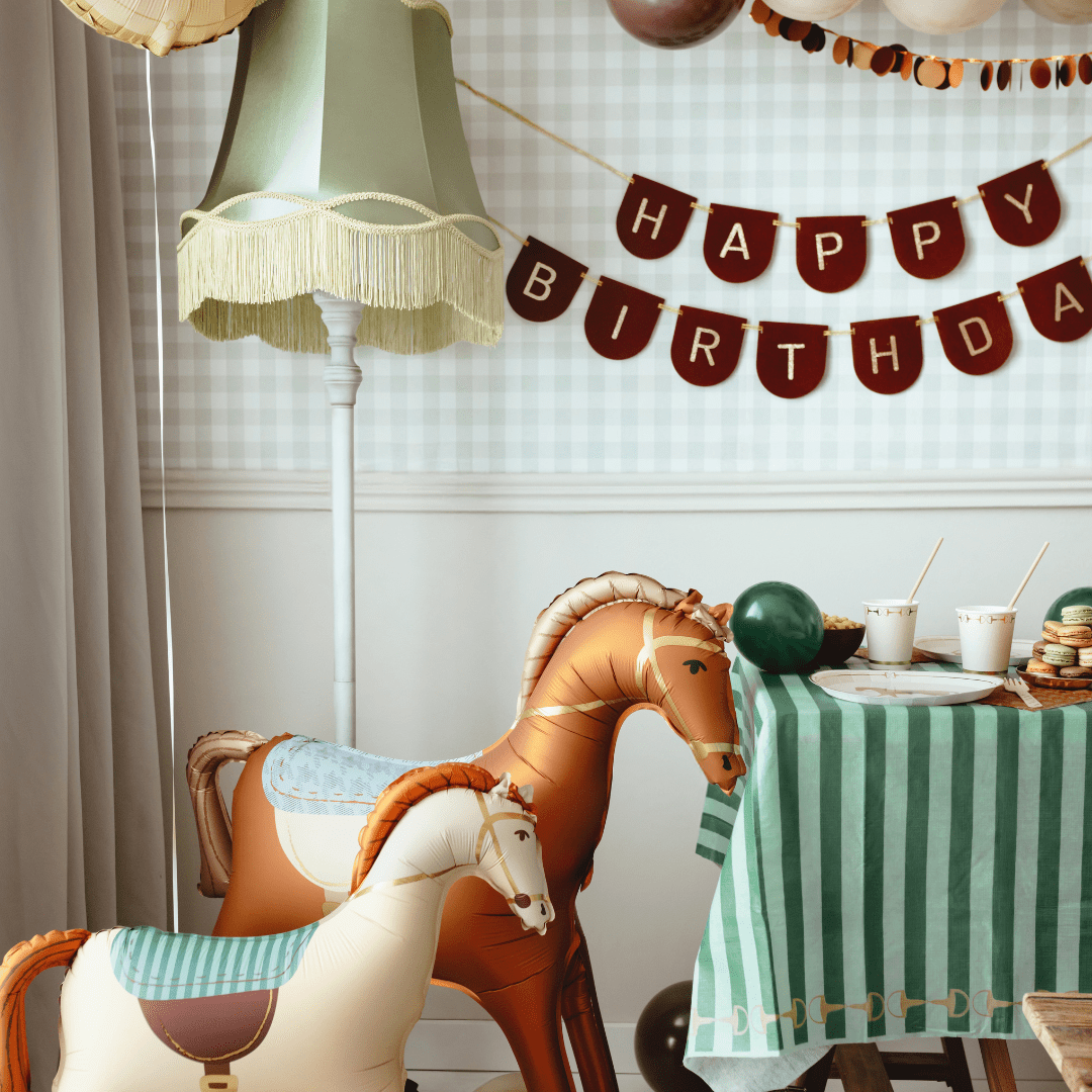 Standing Horse Foil Balloon - Horse Party Decorations Balloons Standing Horse Foil Balloon