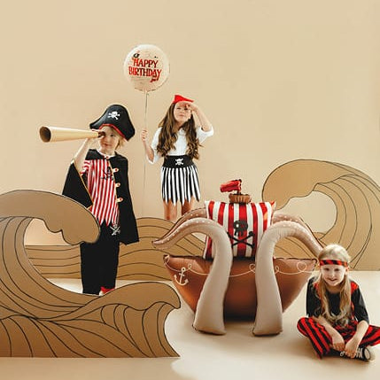 Standing Pirate Ship Foil Balloon (47 inch) - Party Deco Balloons Foil Balloon Standing Pirate Ship Foil Balloon (47 inch)