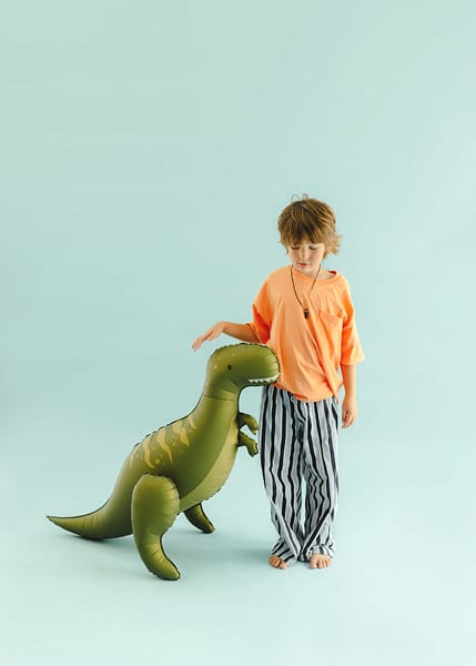 Standing T-Rex Dinosaur Foil Balloon (37 inch) - Party Deco Balloons Foil Balloon Standing T-Rex Dinosaur Foil Balloon (37 inch)