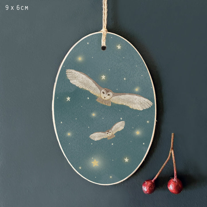 Starry Night Gift Tag, Owl | East of India Gift Tags East of India Starry Night Gift Tag - Owl