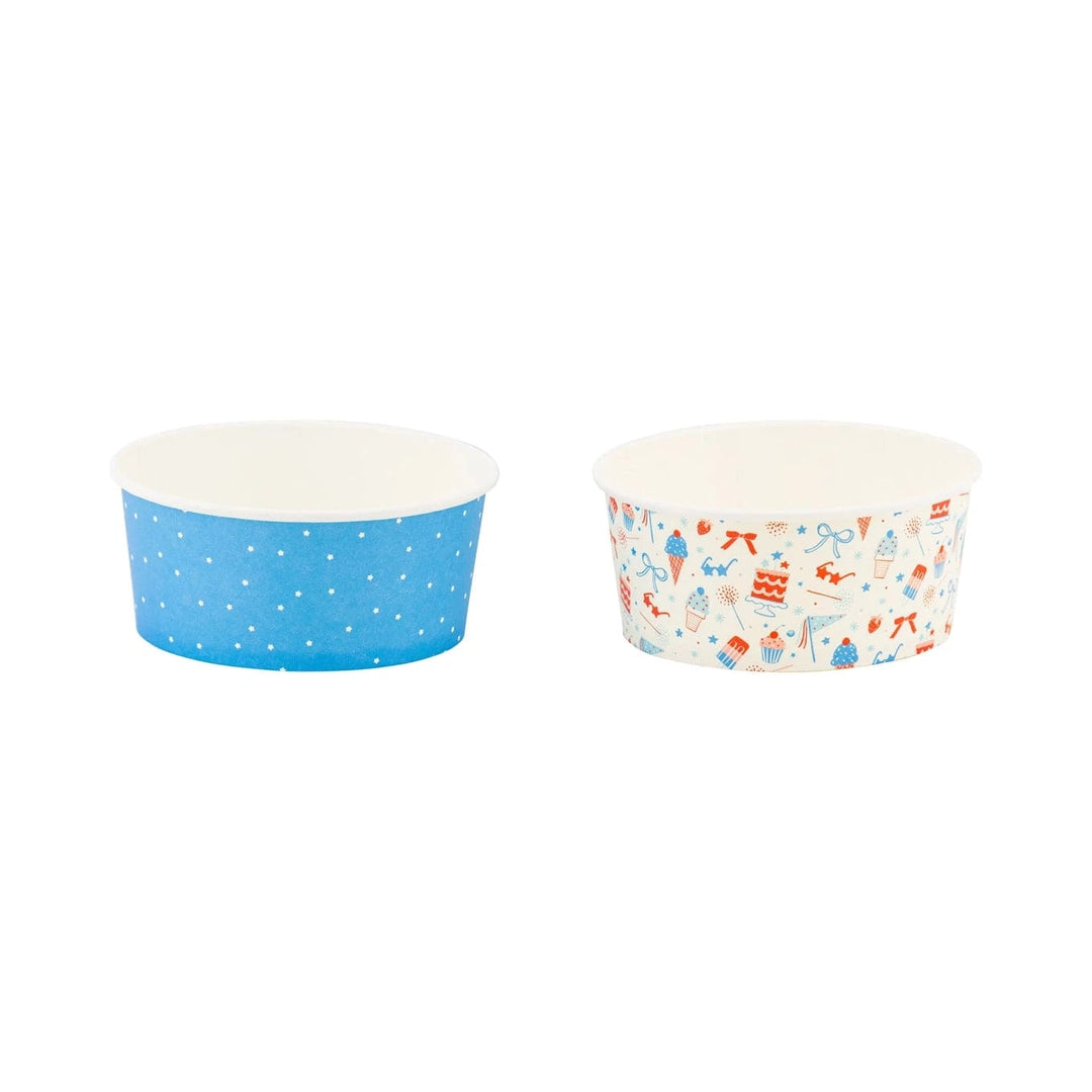 Summer Icons Ice Cream Cups - Pack of 12 Cake Decorating Supplies Summer Icons Ice Cream Cups - Pack of 12