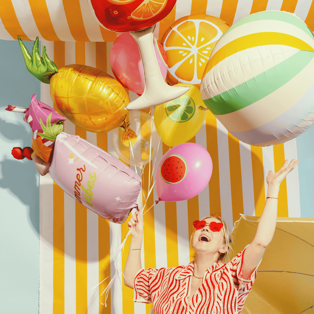Summer Vibes Cocktail Foil Balloon Foil Balloon Summer Vibes Cocktail Foil Balloon
