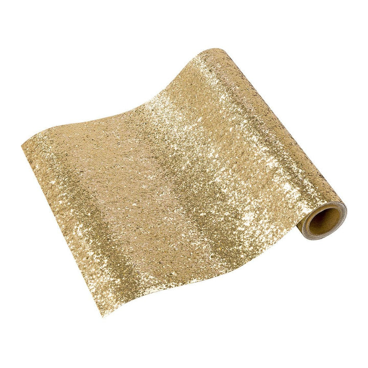 Talking Tables - Gold Glitter Table Runner - 1.8m table runner Gold Glitter Table Runner - 1.8m