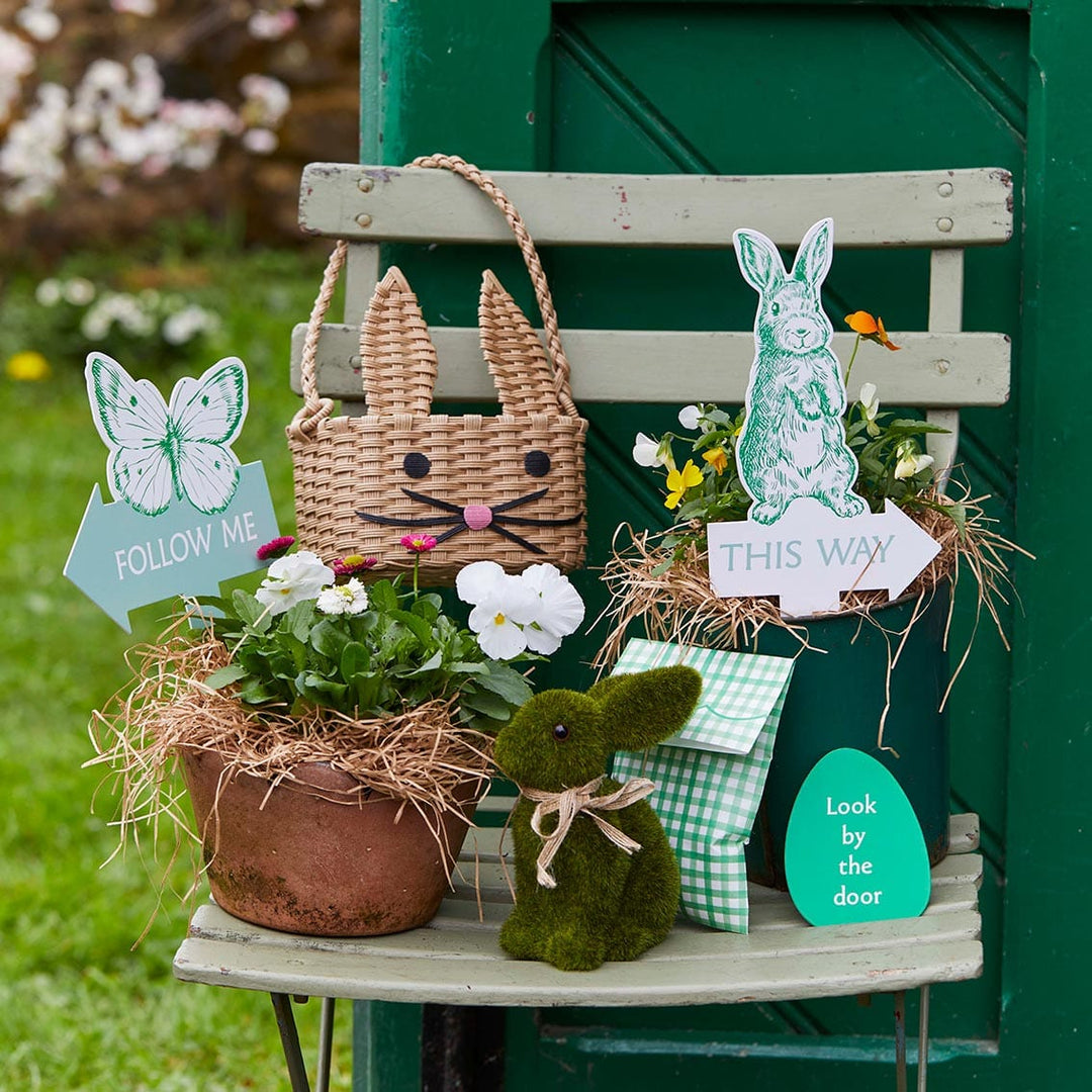 Talking Tables - Spring Bunny Shaped Easter Basket easter basket Spring Bunny Shaped Easter Basket