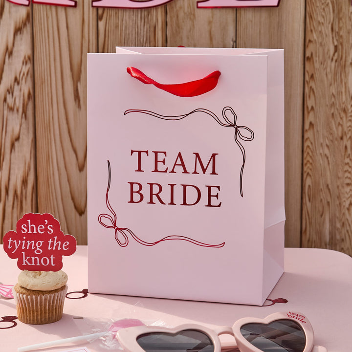 Team Bride Hen Party Bags - 5 Pack - Hen Party Supplies UK Party Bags Team Bride Hen Party Bags - 5 Pack