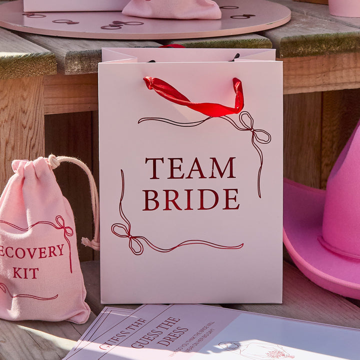 Team Bride Hen Party Bags - 5 Pack - Hen Party Supplies UK Party Bags Team Bride Hen Party Bags - 5 Pack