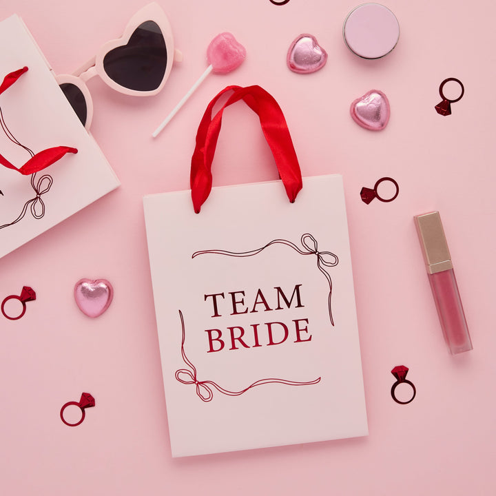 Team Bride Hen Party Bags - 5 Pack - Hen Party Supplies UK Party Bags Team Bride Hen Party Bags - 5 Pack
