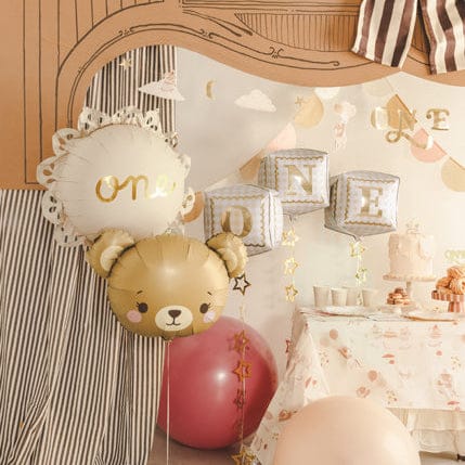Teddy Bear Head Foil Balloon - 22 inch Foil Balloon Teddy Bear Head Foil Balloon - 22 inch