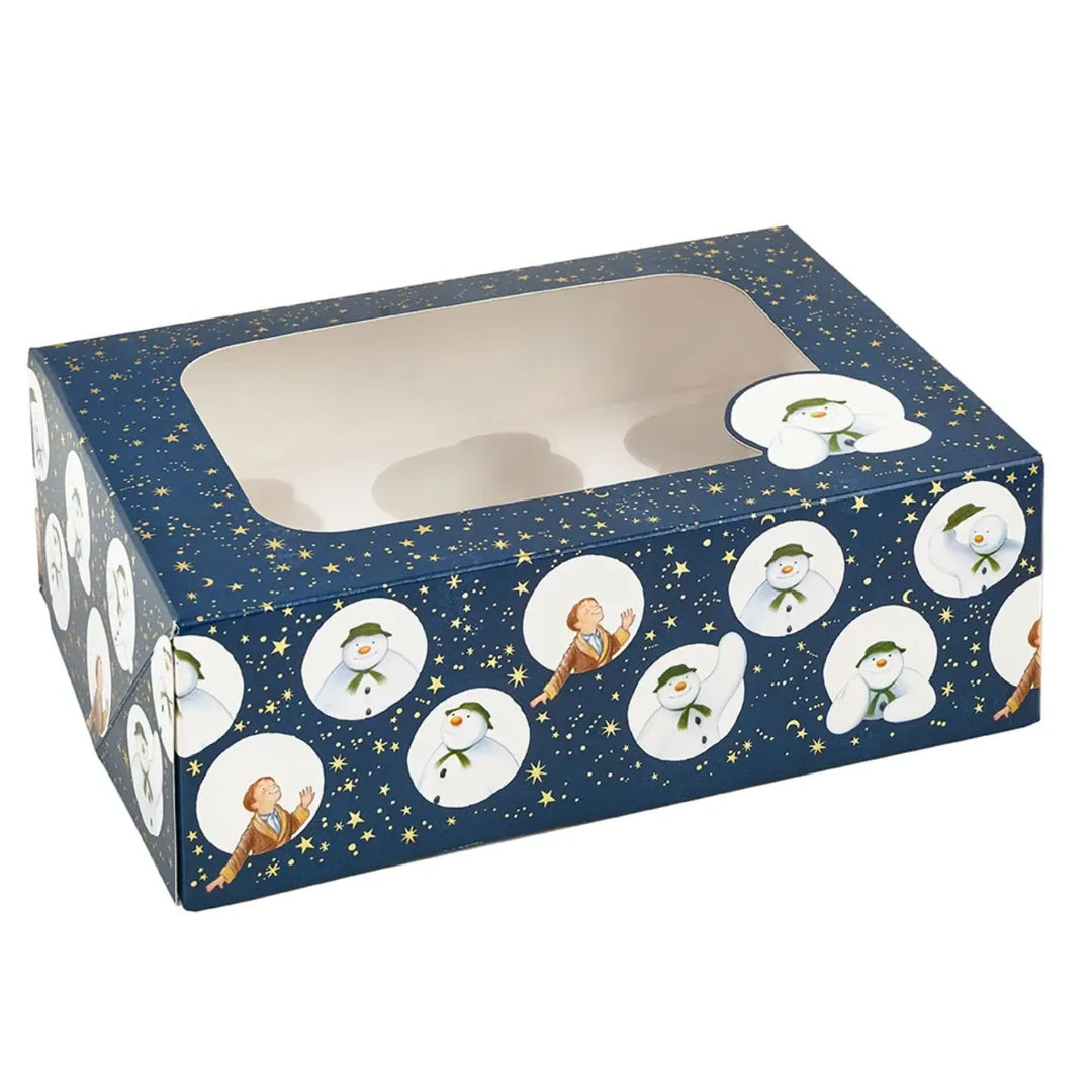 The Snowman Christmas Cupcake Box | Snow Wonderful Gift Box Cake Decorating Supplies The Snowman Snow Wonderful Christmas Cupcake Box
