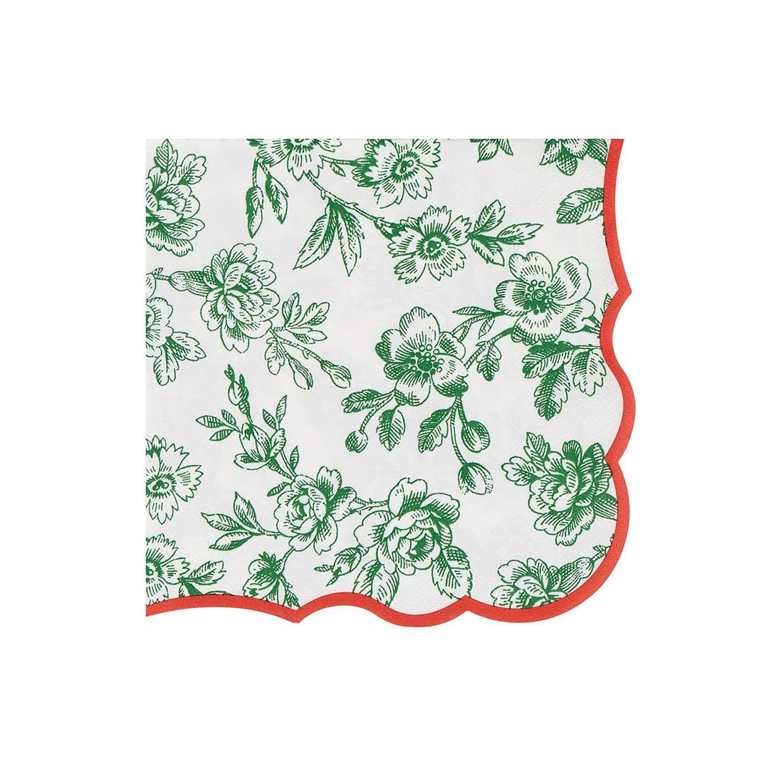 Toile De Jouy Large Party Napkins x 16 party napkins Toile De Jouy Large Party Napkins x 16