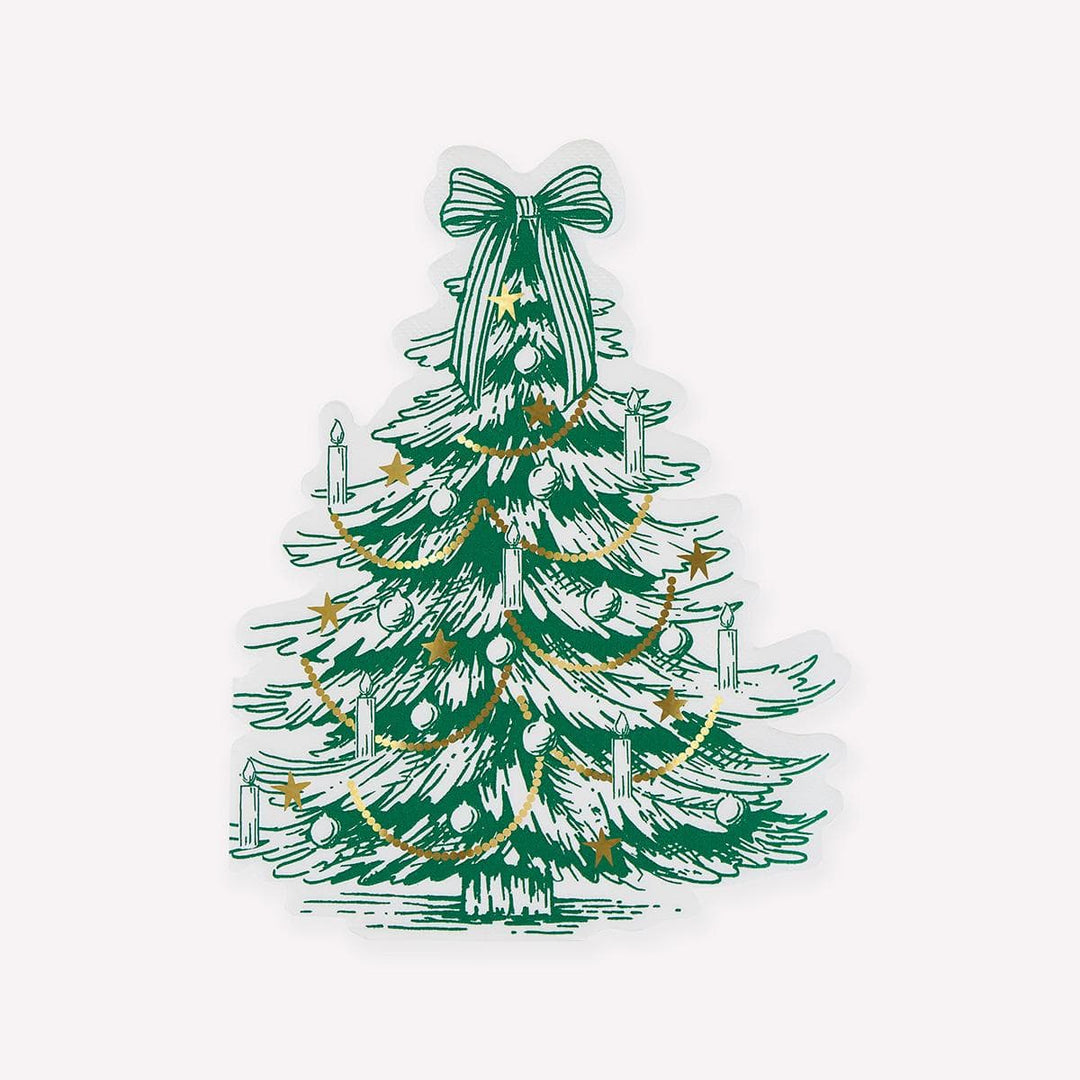 Toile De Jouy Tree Party Napkins x 16 party napkins Toile De Jouy Tree Party Napkins x 16