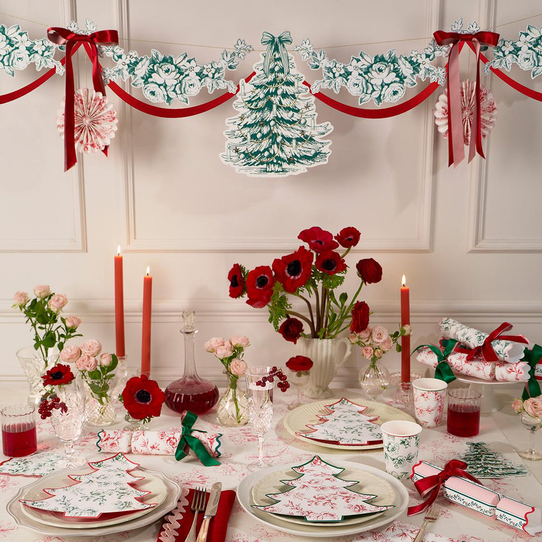 Toile De Jouy Tree Party Plates x 8 party plates Toile De Jouy Tree Party Plates x 8