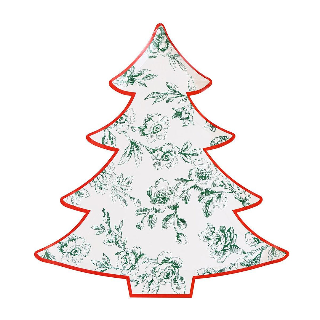 Toile De Jouy Tree Party Plates x 8 party plates Toile De Jouy Tree Party Plates x 8
