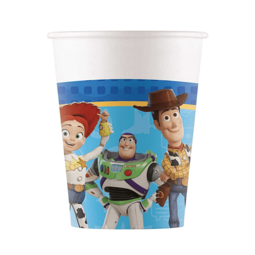 Toy Story Party Cups (Set of 8) | Toy Story Party Tableware Disposable Cups Toy Story 5 Party Cups - Set of 8