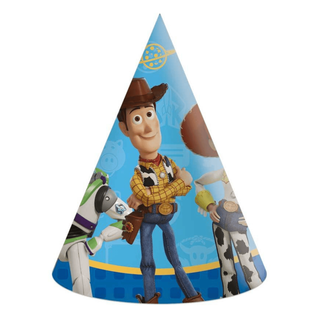 Toy Story Party Hats (Set of 6) | Toy Story Party Tableware Party Hats Toy Story 5 Party Hats - Set of 6