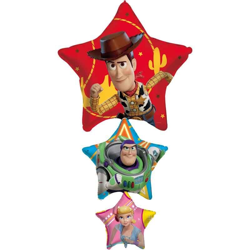 Toy Story Shaped Foil Balloon - Woody & Buzz Lightyear Foil Balloon Toy Story Shaped Foil Balloon - Woody & Buzz