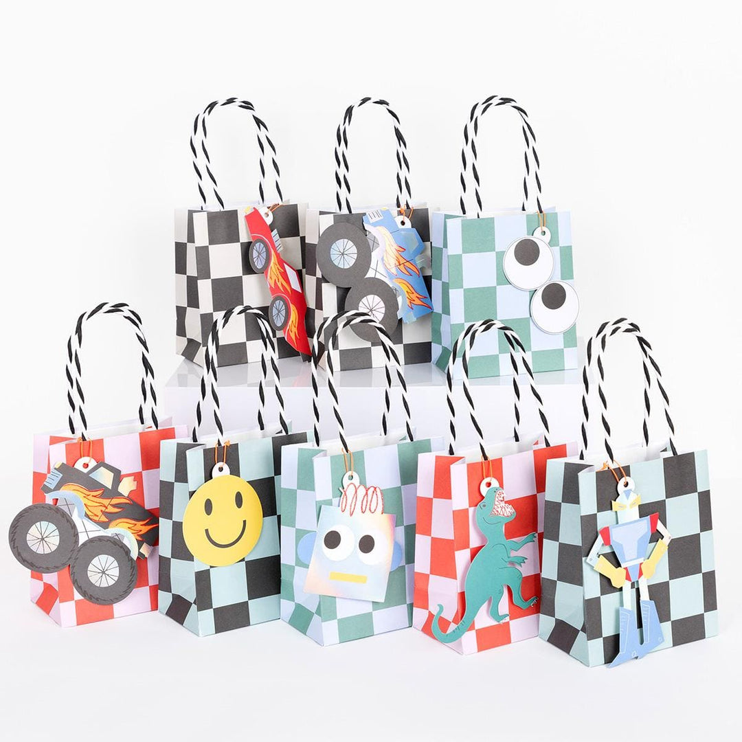 Toybox Icon Party Bags x 8 | Party Favours UK Party Bags Toybox Icon Party Bags x 8