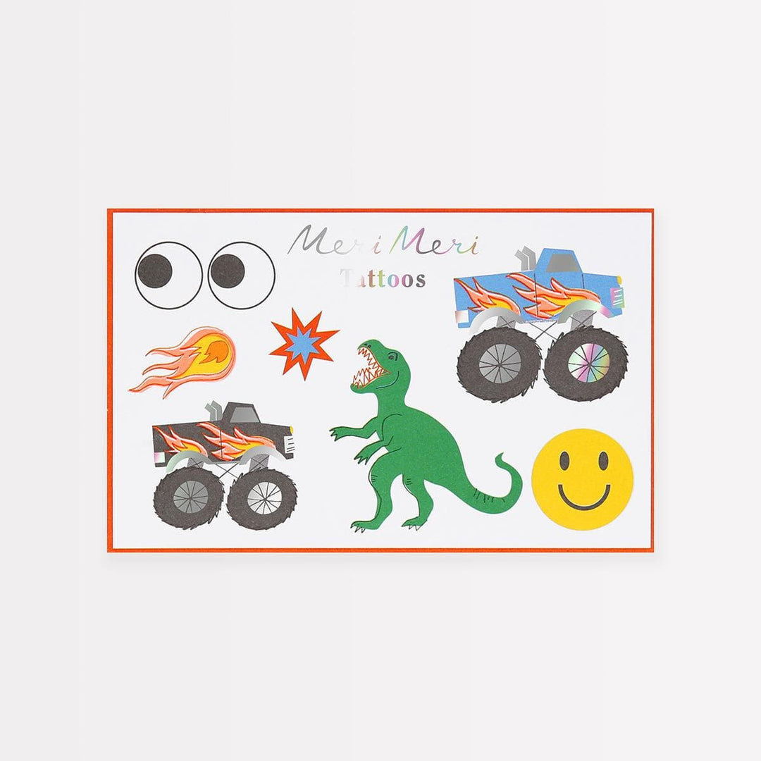 Toybox Icon Temporary Tattoos | Party Favours UK Temporary Tattoos Toybox Icon Temporary Tattoos
