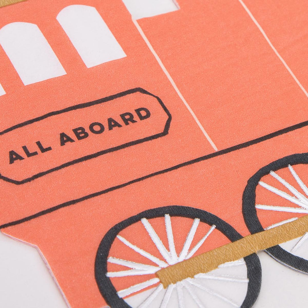 Train Party Napkins x 16 | Meri Meri Transport Party party napkins Train Party Napkins x 16