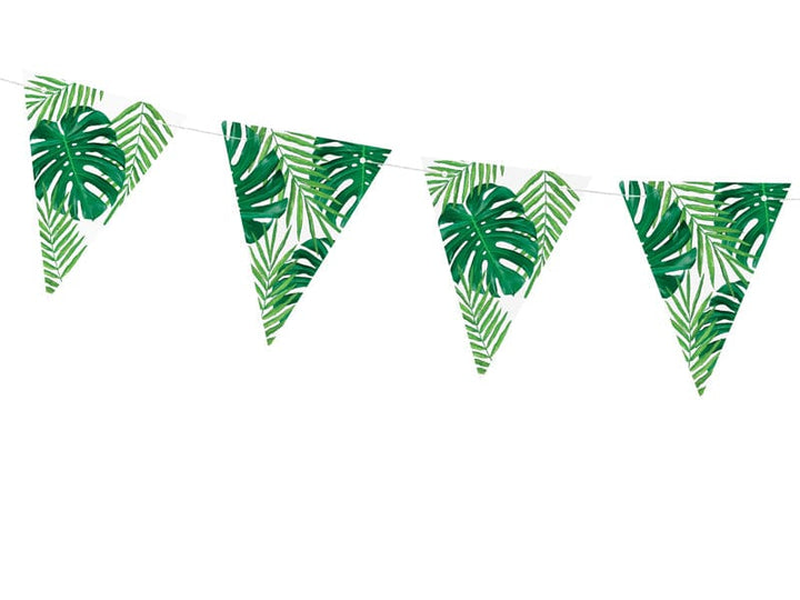 bunting Tropical Party Palm Leaf Bunting 1.3m