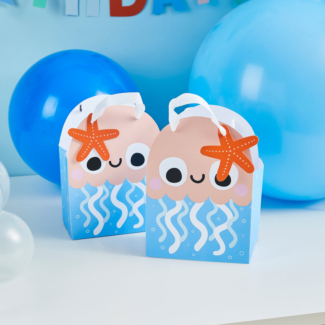 Under The Sea Party Supplies - Jellyfish Party Bags x 5 Party Bags Jellyfish Party Bags x 5